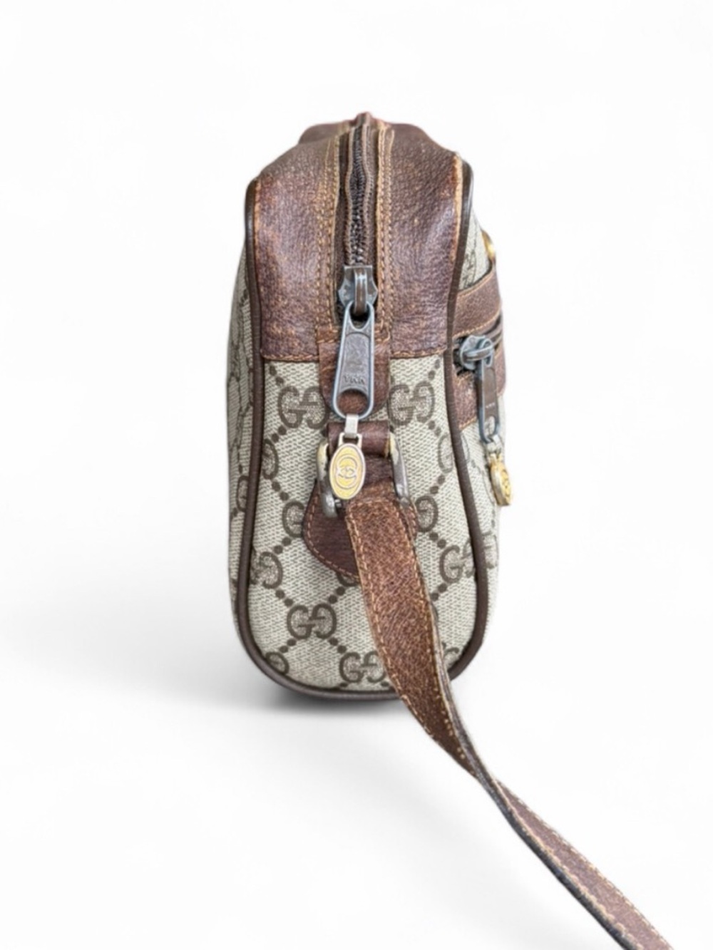 Gucci Ophidia GG Supreme Sherry Line Crossbody/Shoulder Bag with COA - Picture 8 of 17